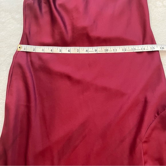 Astr The Label Cowl Slip Midi Dress Wine Size Medium - Picture 12 of 16